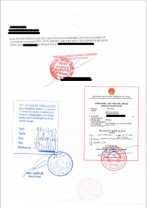 Form C/O hàng xuất đi Thổ Nhĩ Kỳ – Exporter Registry Form